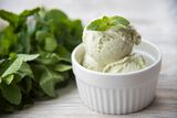 Creamy Mint Ice Cream-1