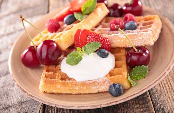 Multigrain Waffles