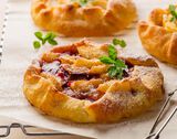 Poached Pear and Plum Tart-1