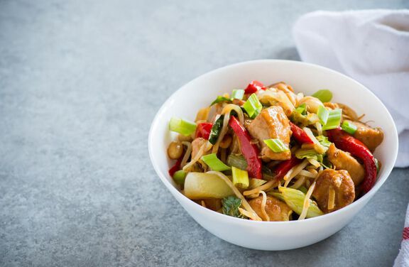Chicken Stir Fry with Cashews