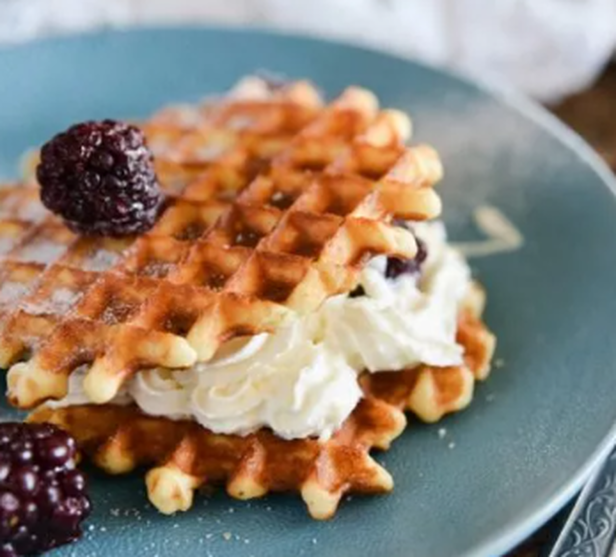 Blueberry Buckwheat Pancakes - makes 20-1