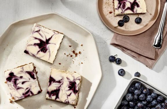 Blueberry Cheesecake Bars
