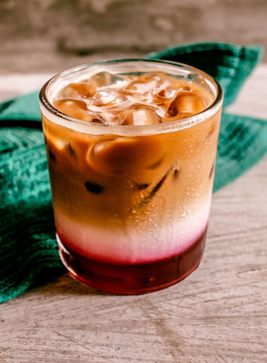 Iced White Chocolate-Raspberry Latte-1