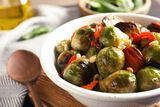 Lemony Brussels Sprouts &amp; Carrots-1