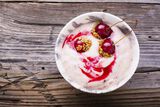 Cherry-Almond Yogurt-1