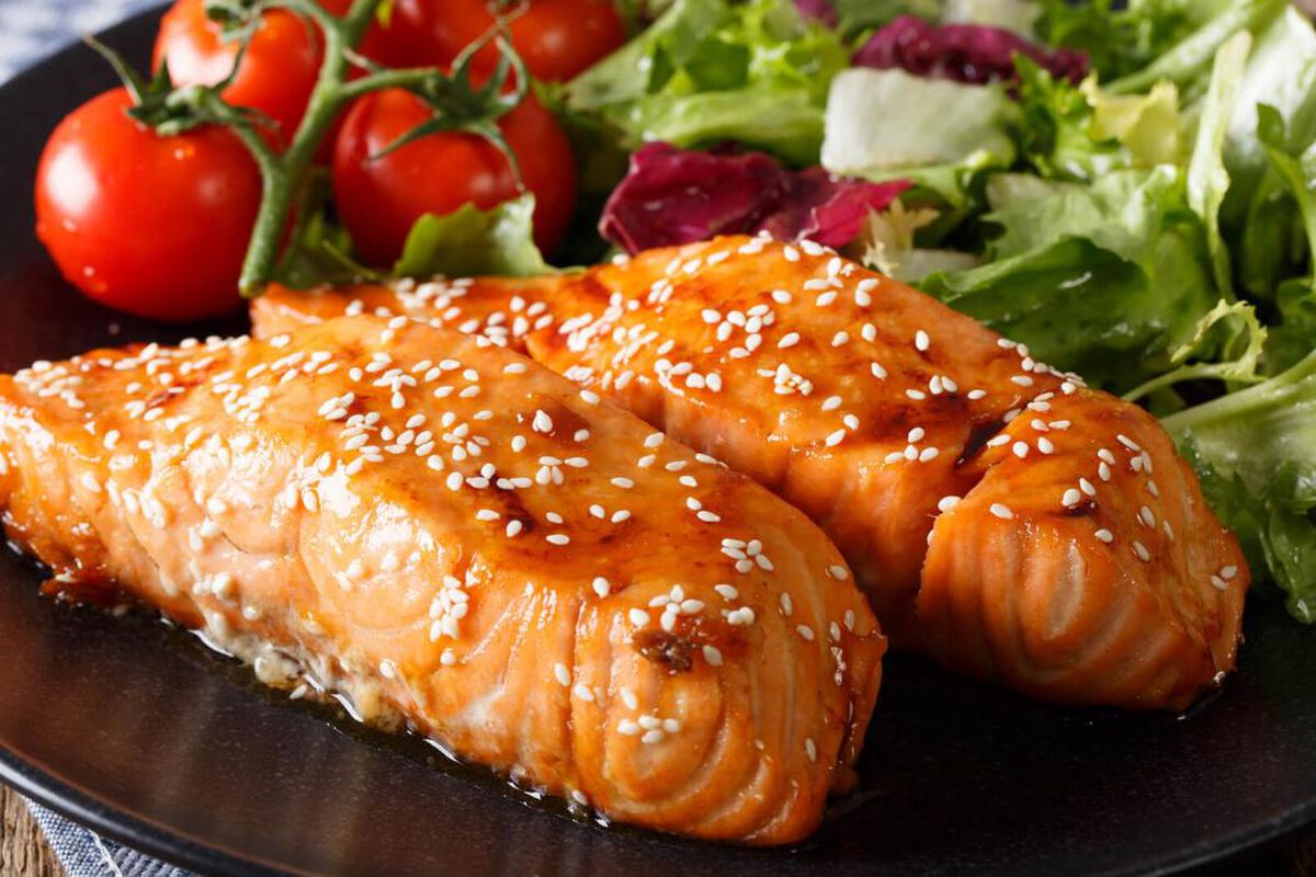 Honey Glazed Salmon-1