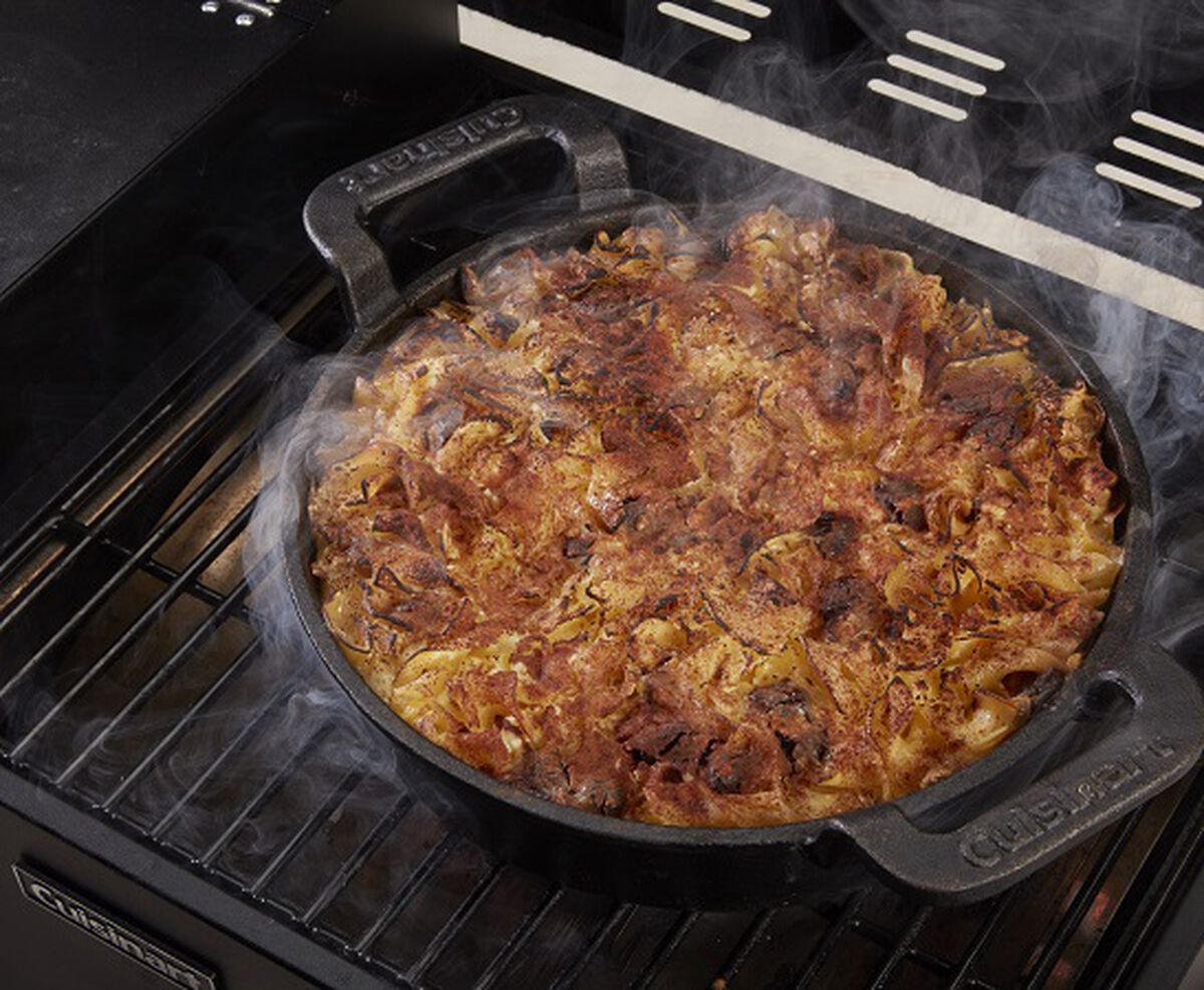 Smoked Sweet Noodle Kugel-1