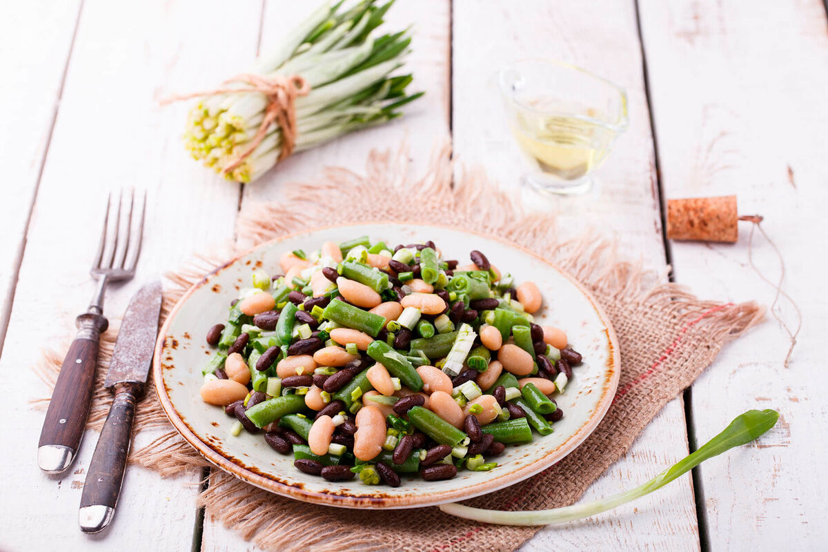 Zesty Three-Bean Salad-1