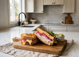 Smoked Turkey, Tomato, & Gouda Panini-1