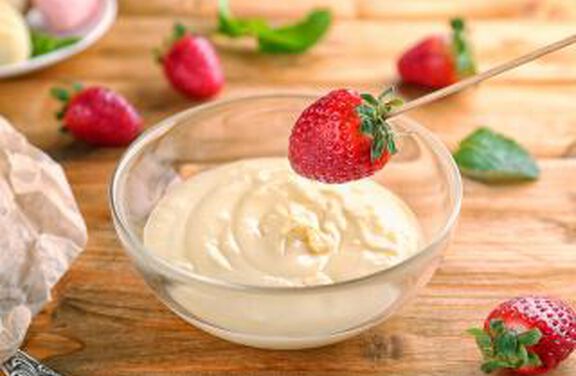 White Chocolate Fondue