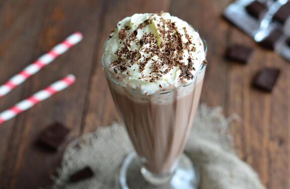 Mint-Chocolate Cookie Ice Cream Shake