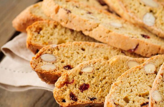 Cherry and Almond Biscotti