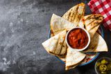 Shrimp and Vegetable Quesadillas-1