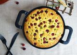 Savory Cornbread with Jalape&ntilde;o and Cranberries-1
