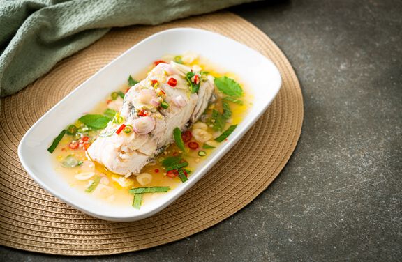 Cantonese-Style Steamed Bass