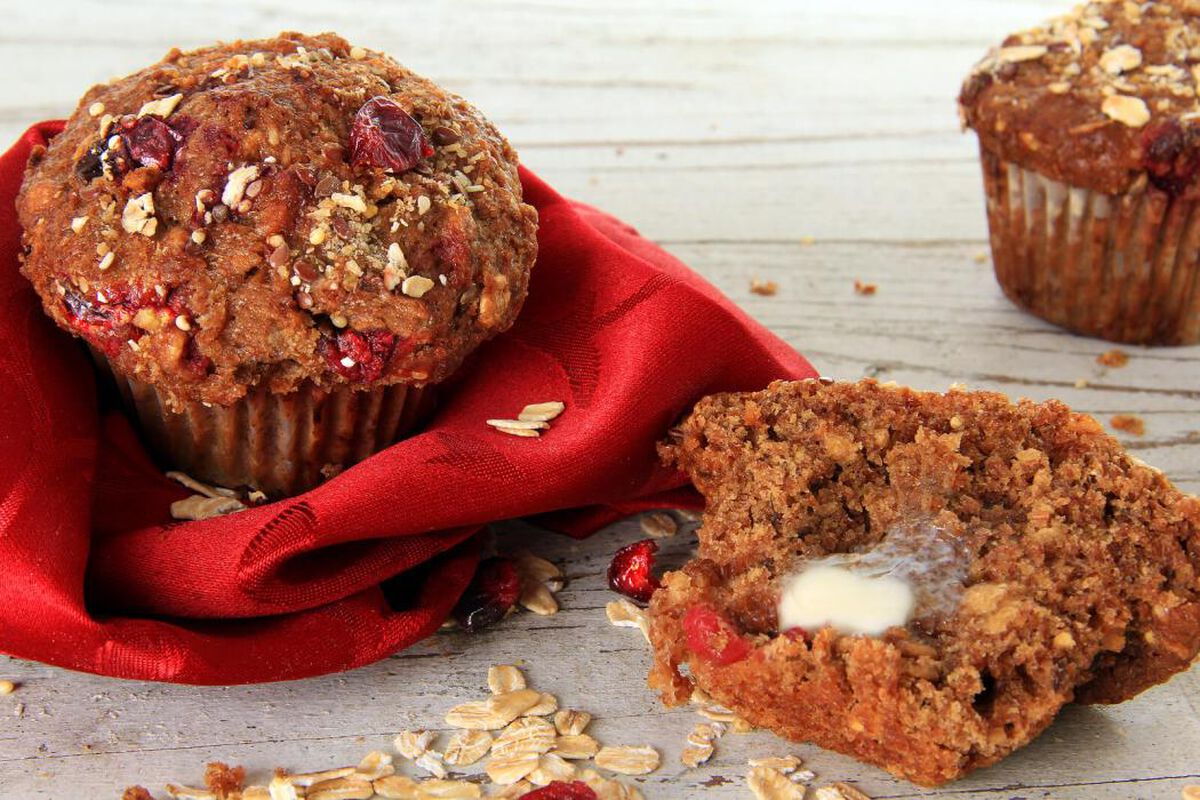 Cranberry Bran Muffins-1