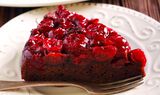 Chocolate Cherry Upside Down Cake-1