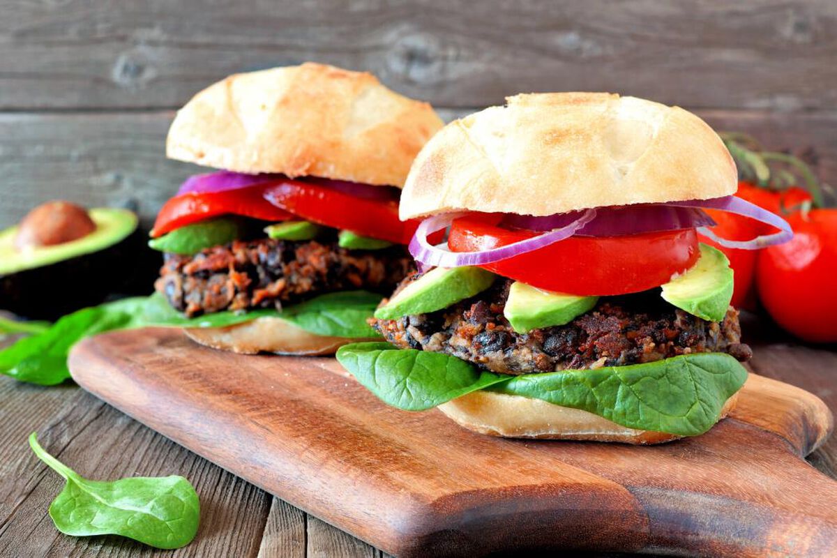 Black Bean Veggie Burgers-1