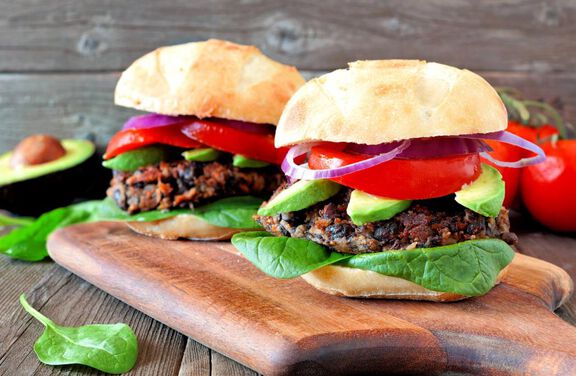 Black Bean Veggie Burgers
