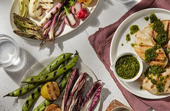 Charred Scallion Chimichurri