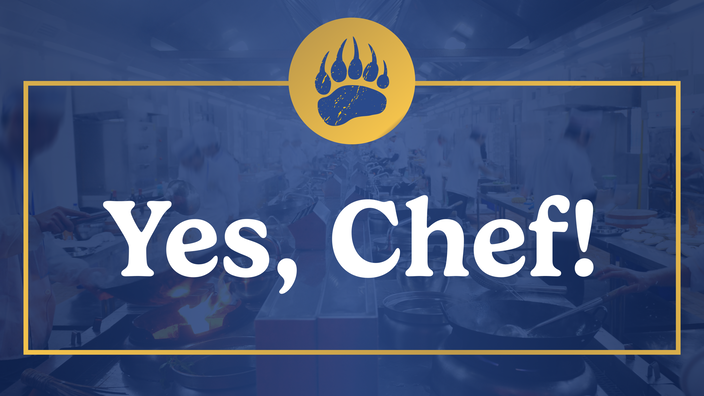 Yes, Chef - the bear