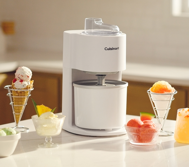 CoolCombo Ice Cream Maker on Kitchen Counter