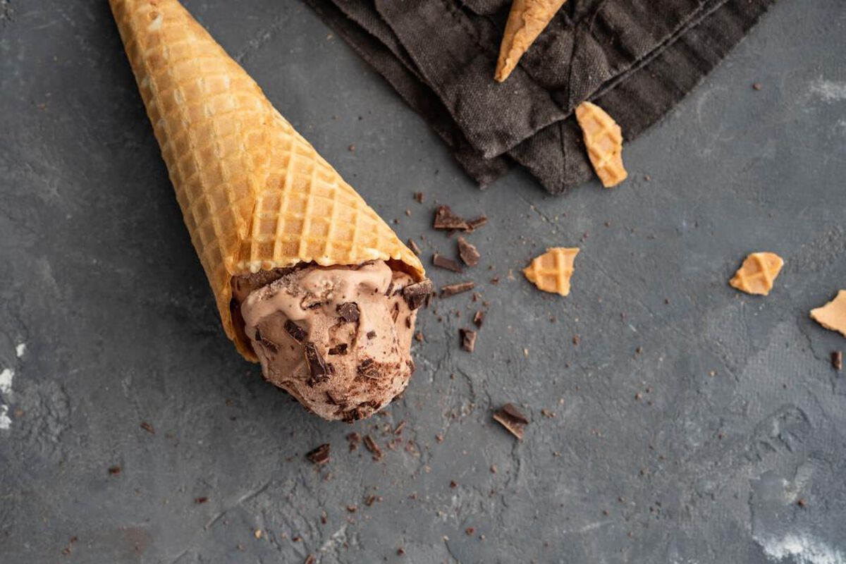 Chocolate Pretzel Frozen Yogurt