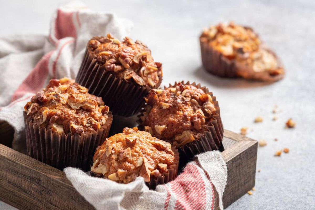 Banana Crunch Muffins-1