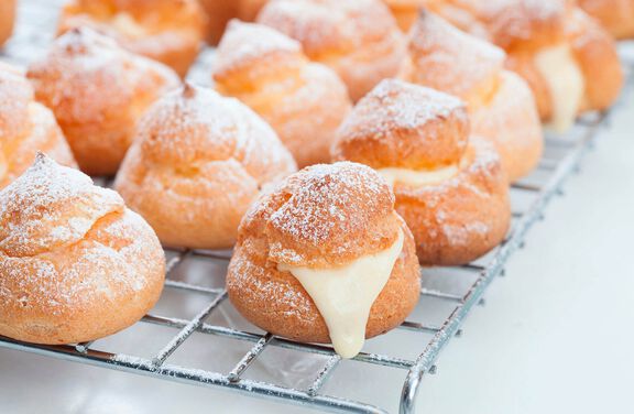 Pate a Choux (Cream Puffs)