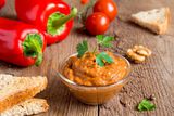 Roasted Red Pepper Hummus-1