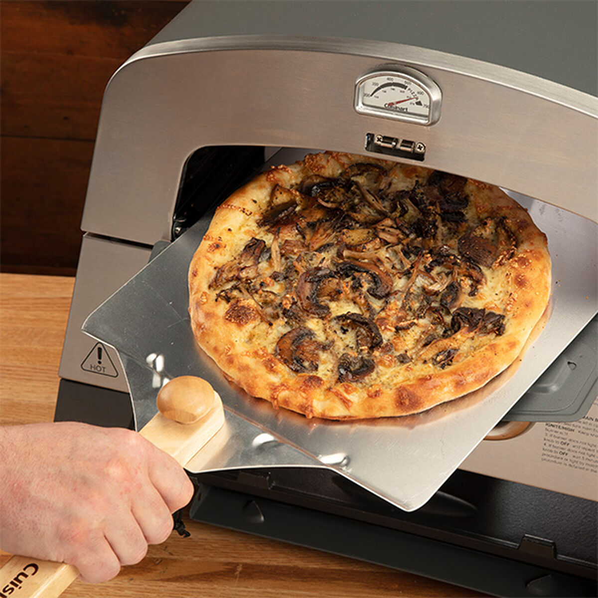 Mushroom Pizza-3