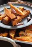 Grilled Sweet Potatoes with Roasted Garlic & Herb Chevre-1