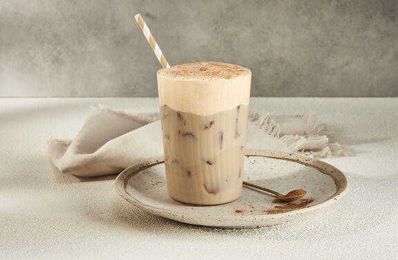 Iced Pumpkin Cream Chai Latte