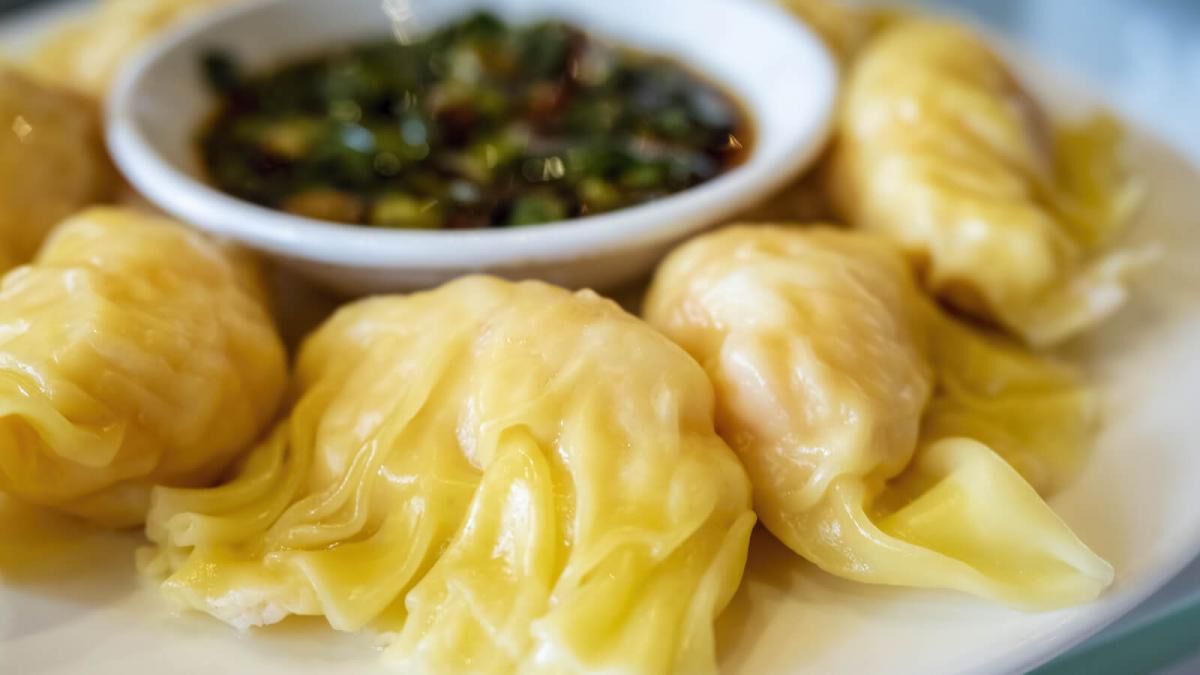 Steamed Vegetable Wontons-1