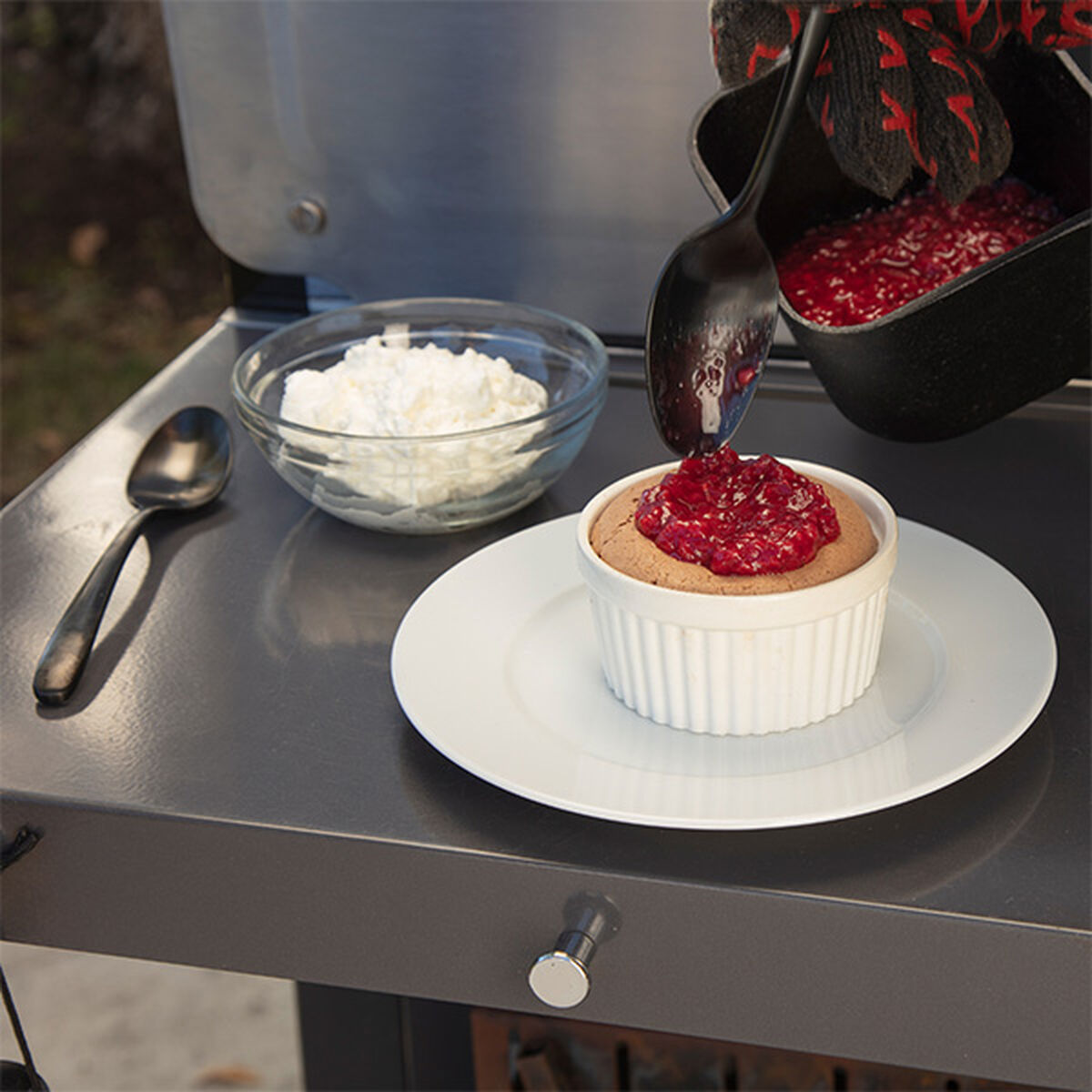 Smoked Chocolate Souffle-2