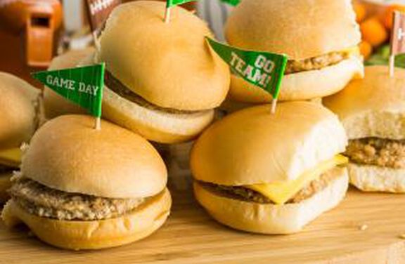Miniature Cheeseburgers