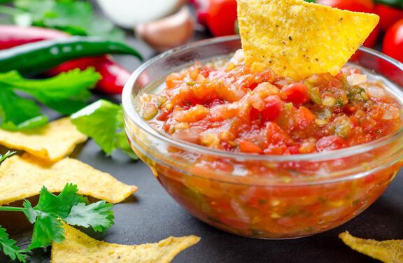 Green & Yellow Tomato Salsa