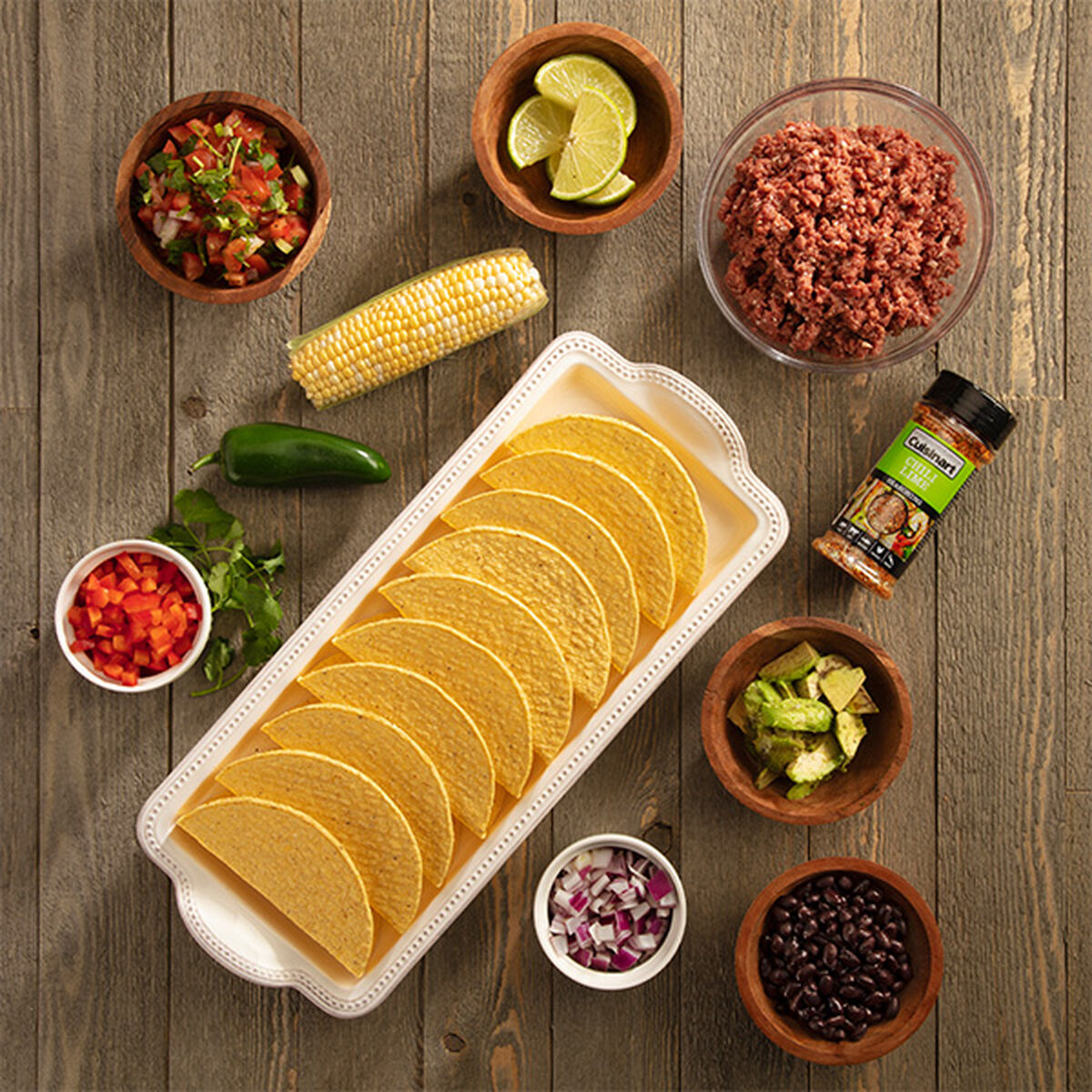 Crunchy Plant-based 'Beef' Tacos-2