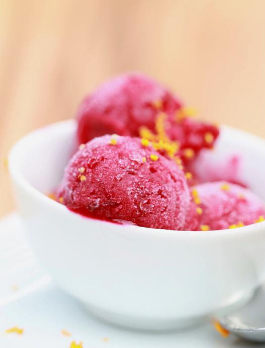 Pink Grapefruit Sorbet