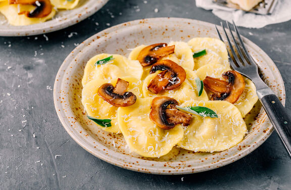 Wild Mushroom Ravioli