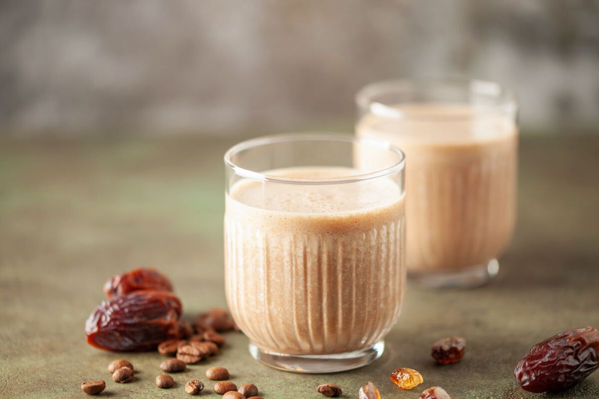 Tahini Date Coffee Shake-1