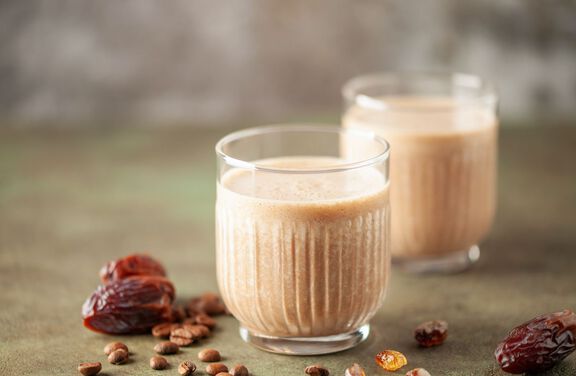 Tahini Date Coffee Shake