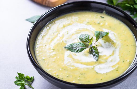 Lightened Broccoli and Potato Soup