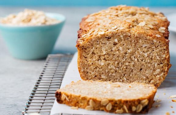 Banana-Oat Tea Loaf