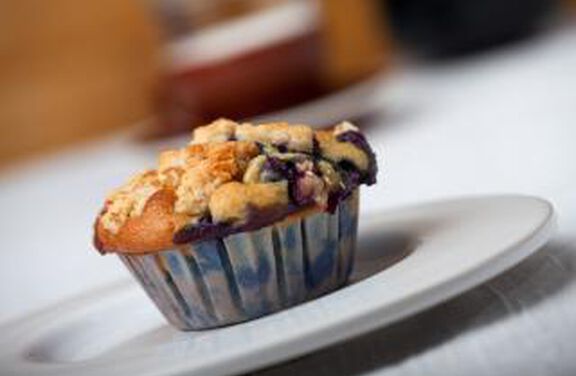 Blueberry Crumb Muffins