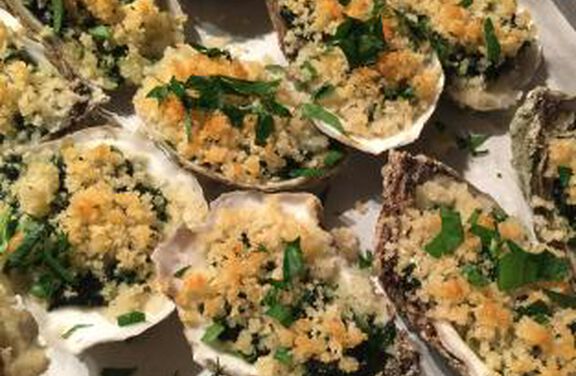 Oysters Rockefeller