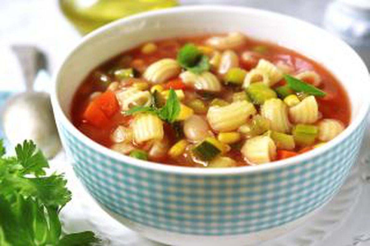 Spring Vegetable Minestrone-1