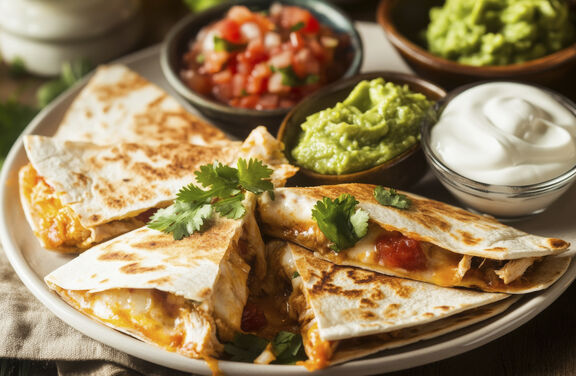 Cheesy Quesadillas