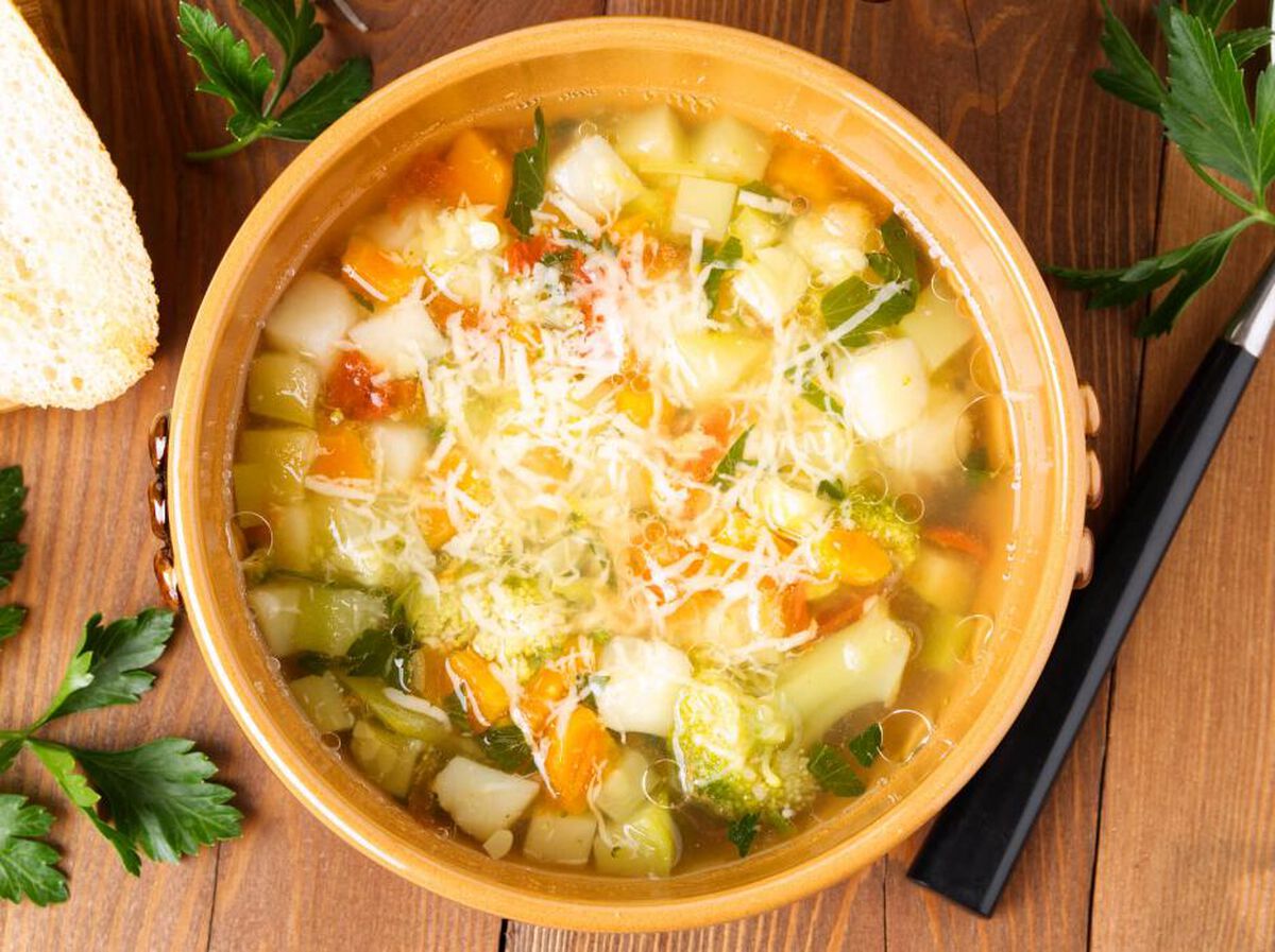 Lemongrass Chicken Soup with Sweet Potato Noodles-1