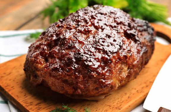 Mushroom Meatloaf